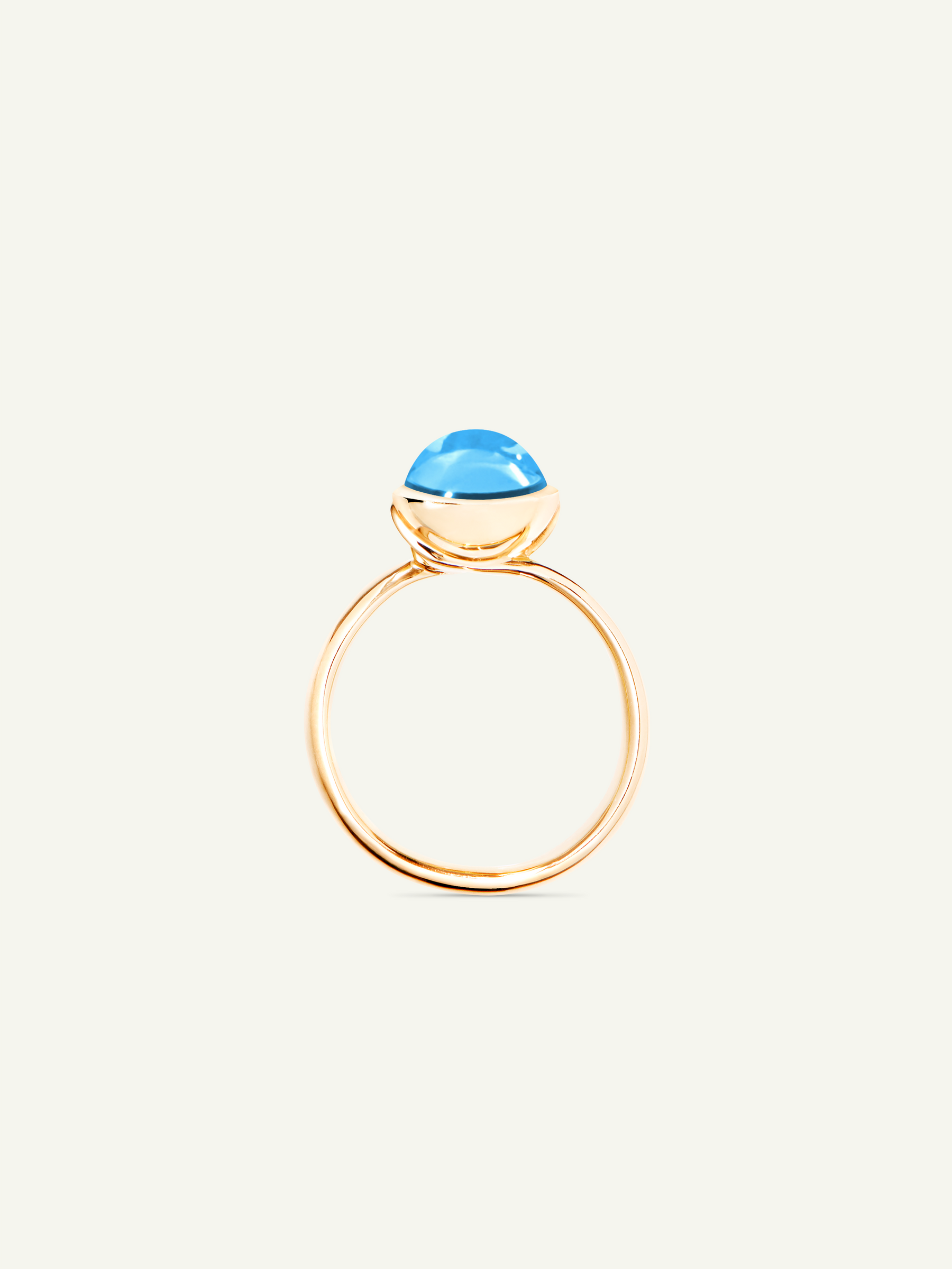 Ring BOUTON small Swiss Topaz Swiss Topas