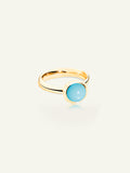 BOUTON Small Ring with Turquoise
