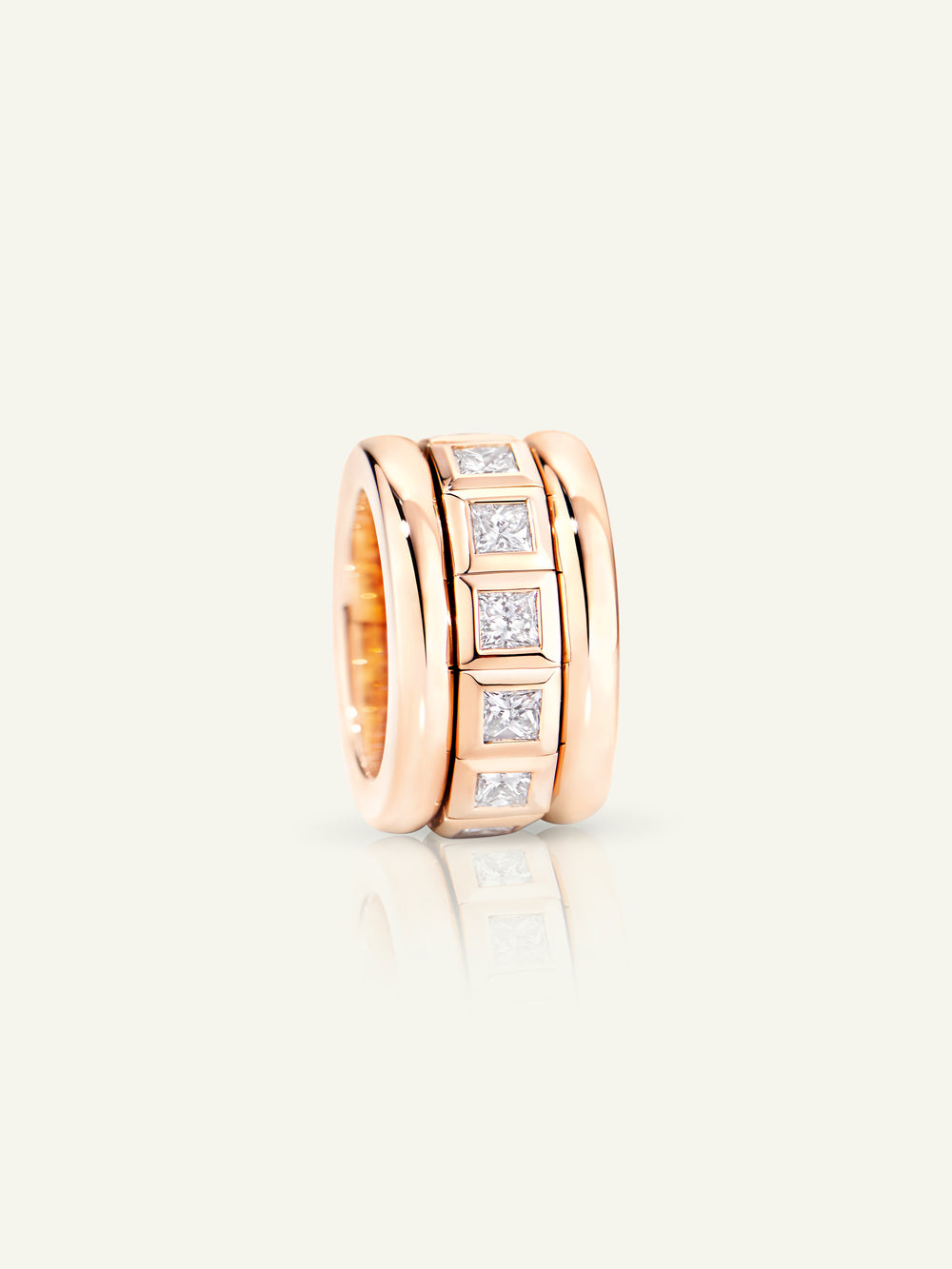 CURRICULUM VITAE 77 Ring Diamanten im Princess Cut