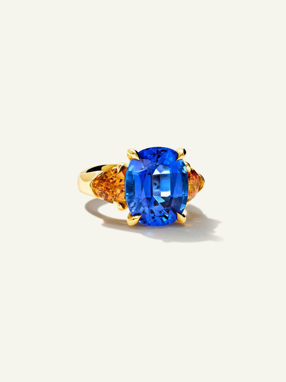 R-GL-Ta10.8-Man-yg | GLAMOUR Ring with Tanzanite