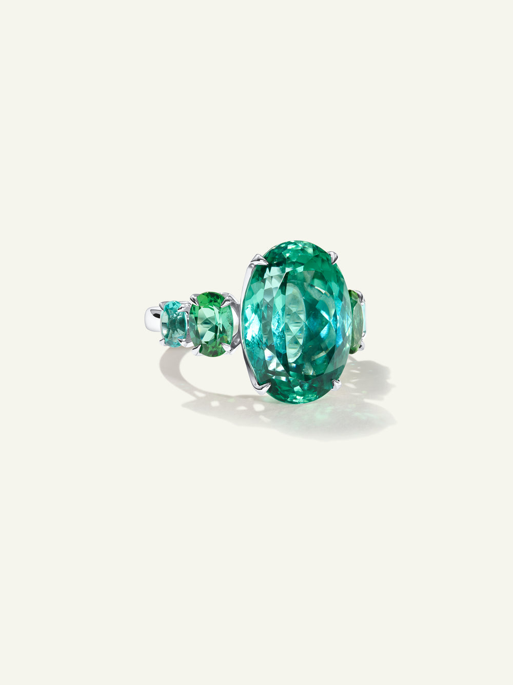 GLAMOUR Ring mit Lagoon Grünem Turmalin