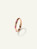 GYPSY Band Ring in 'Blush' Pavé