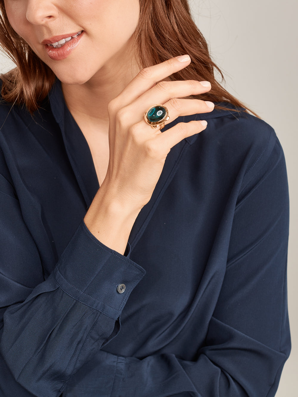 HIPPIE GLAM Small Ring London Topas