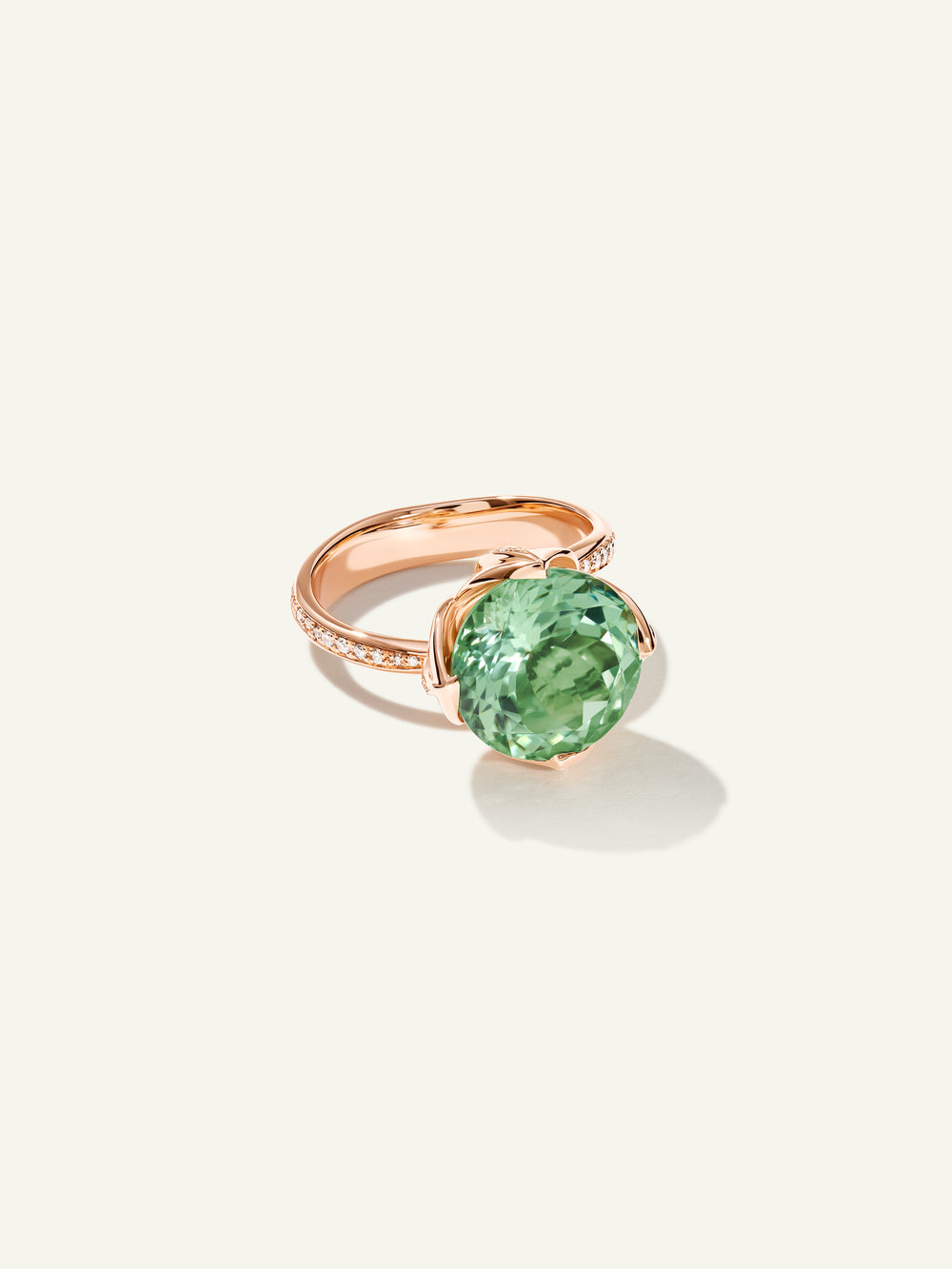 R-TUL-TuMi6-p-rg | TULIP Ring Tourmaline mint