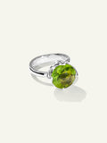 TULIP Ring Large with Peridot