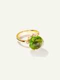TULIP Large Ring mit Peridot