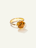 TULIP Ring Small mit Citrin