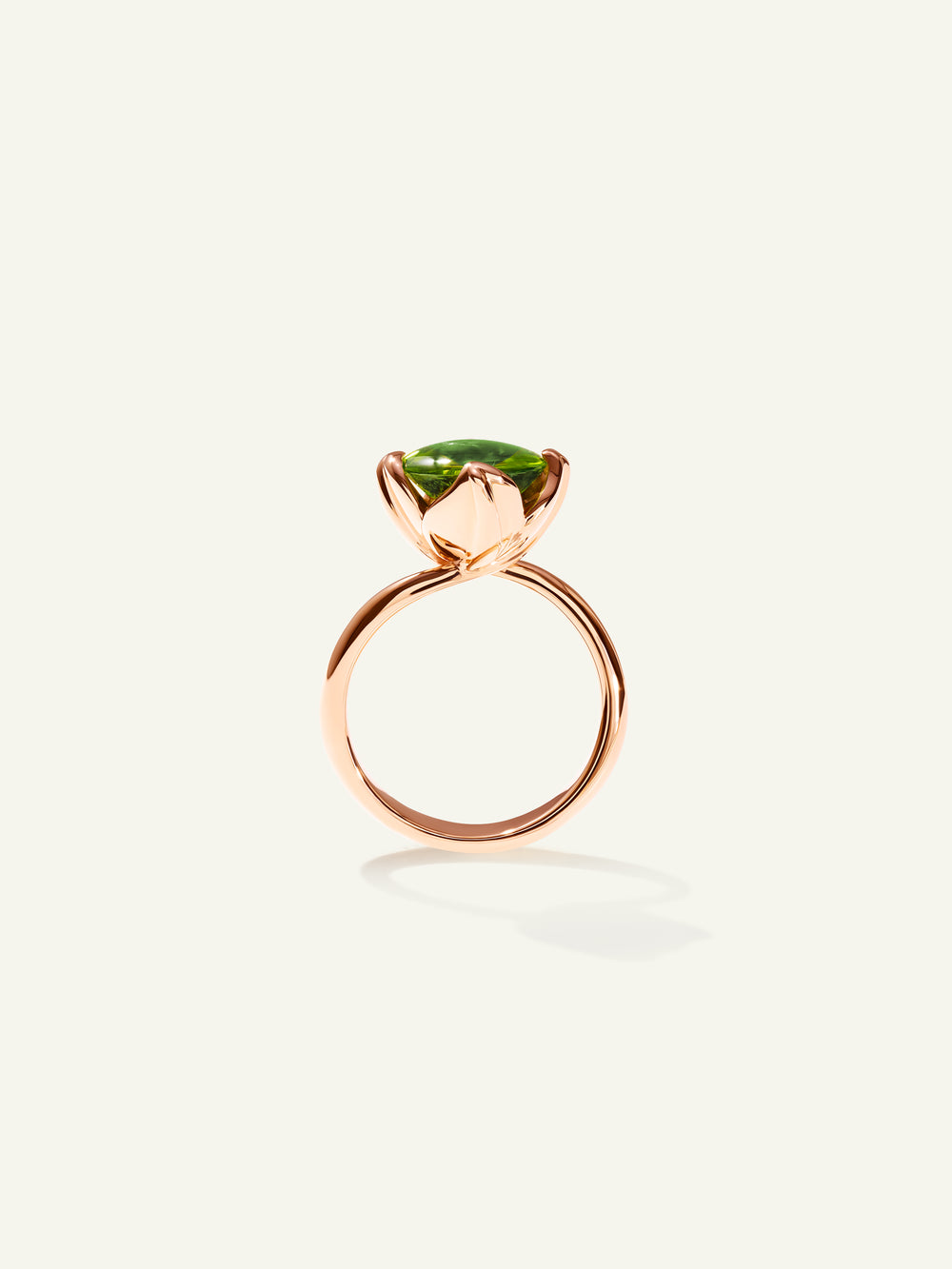 R-TUL-s-Per-rg | TULIP Ring Small with Peridot