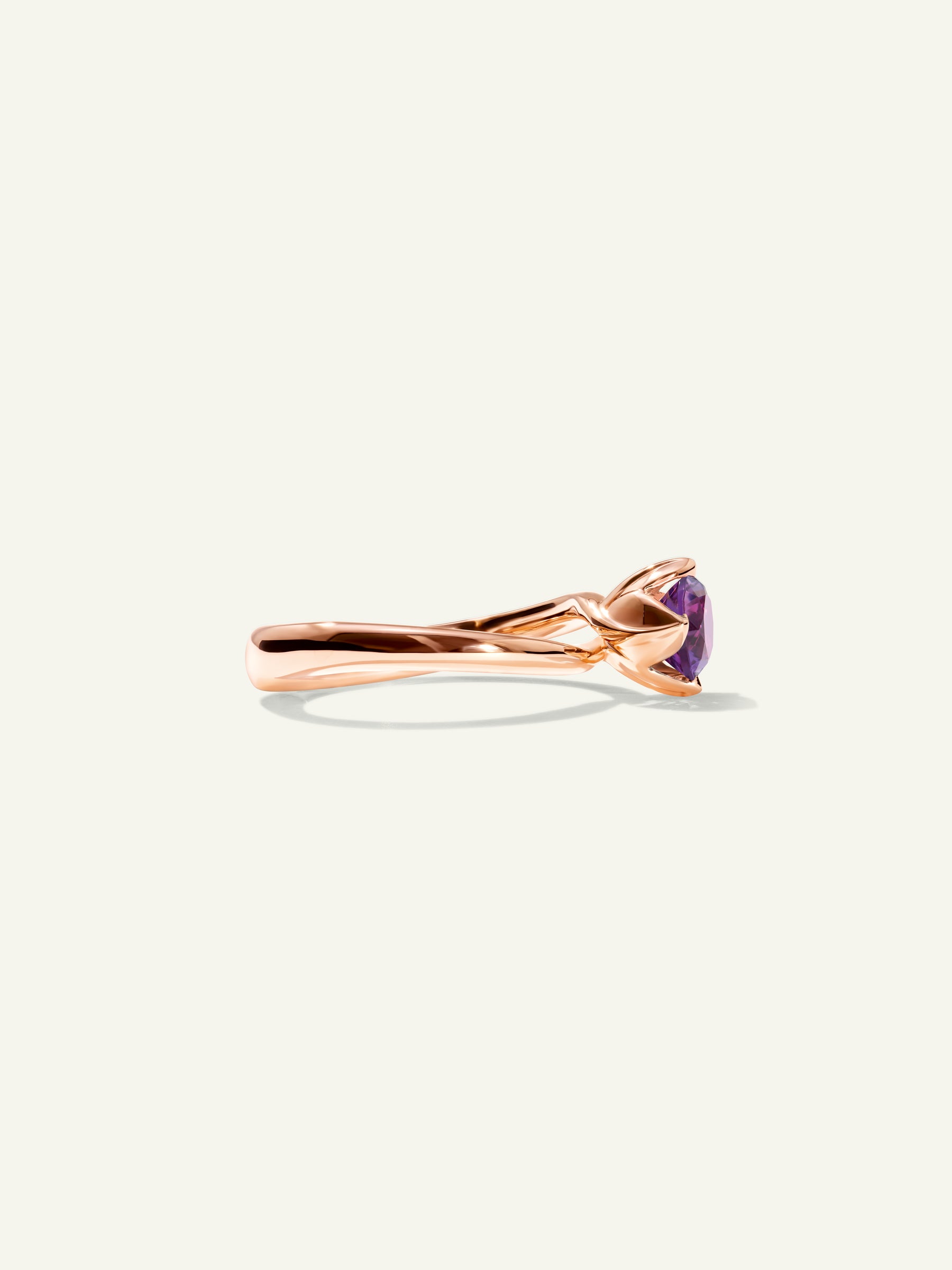 TULIP Ring XS with Amethyst