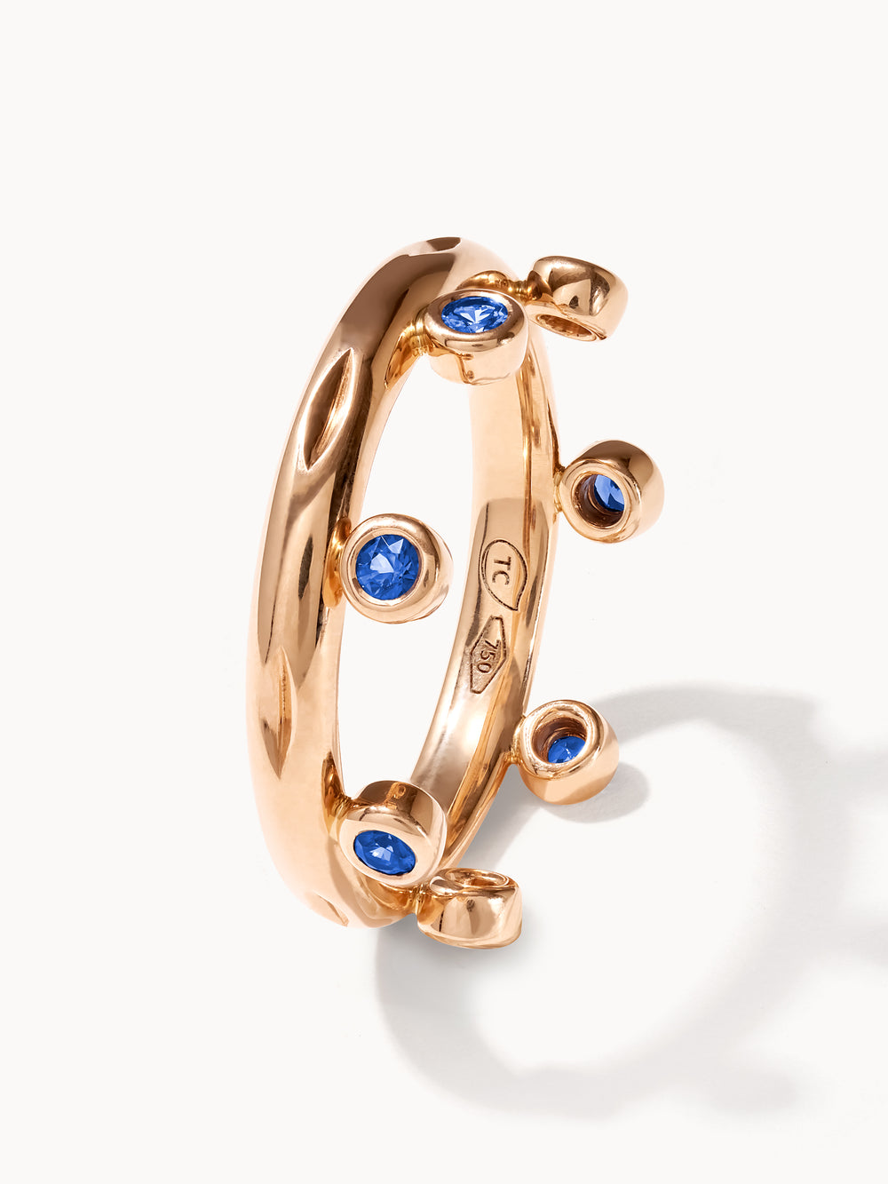 Ring GYPSY Crown Brilliant Cut 'Ocean' 'Ocean'